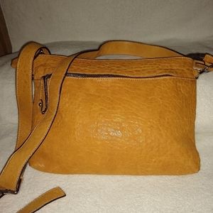Maxon leather crossbody bag.